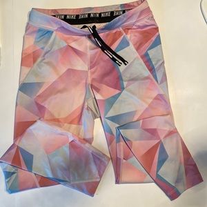 Nike Mid-rise Running Women’s Dri Fit ⅞  Leggings Sz S